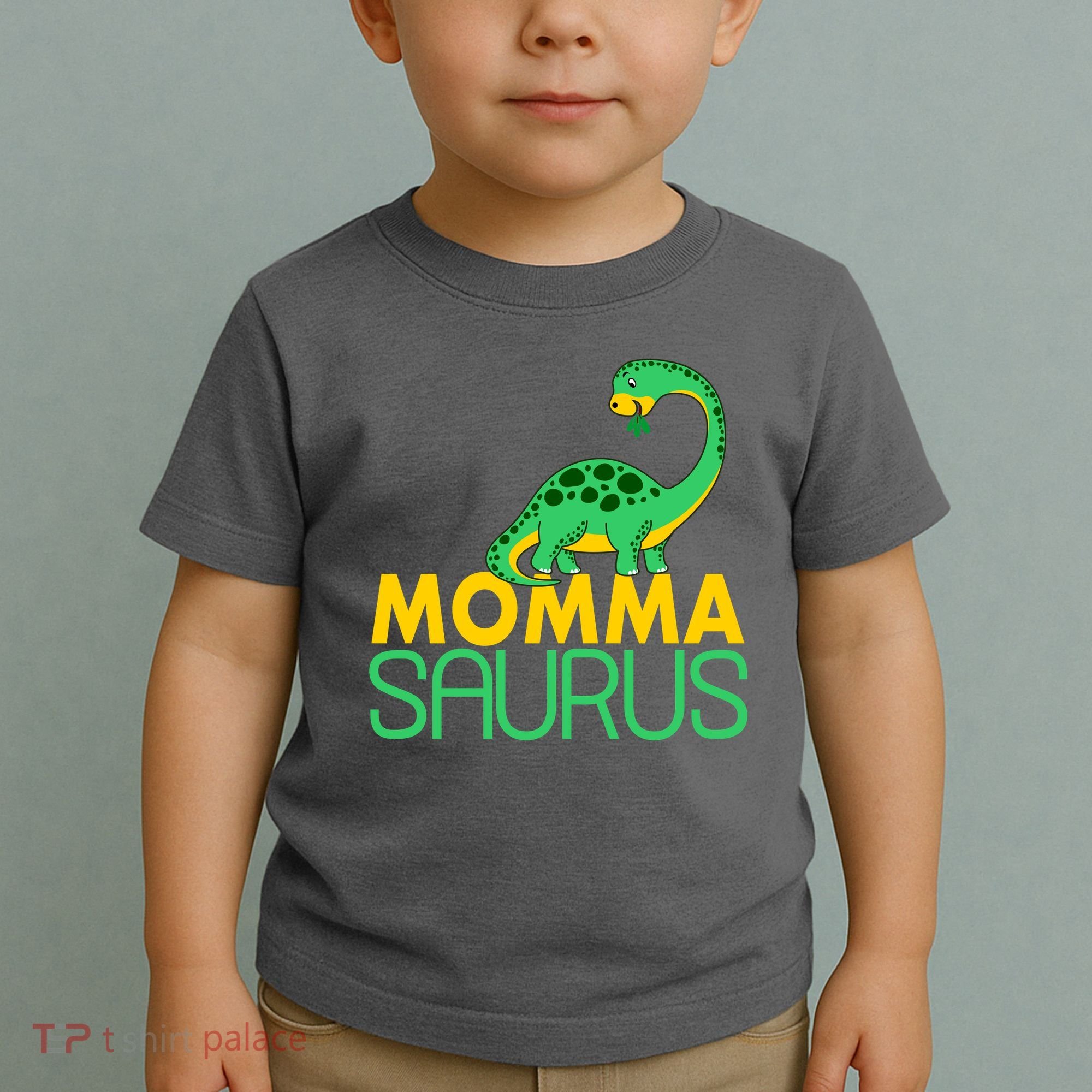 Momma Saurus Mommasaurus Dinosaur Cute Mom Toddler T-Shirt