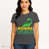 Momma Saurus Mommasaurus Dinosaur Cute Mom Women's T-Shirt thumb 4