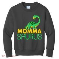 Momma Saurus Mommasaurus Dinosaur Cute Mom Kids Sweatshirt thumb 0