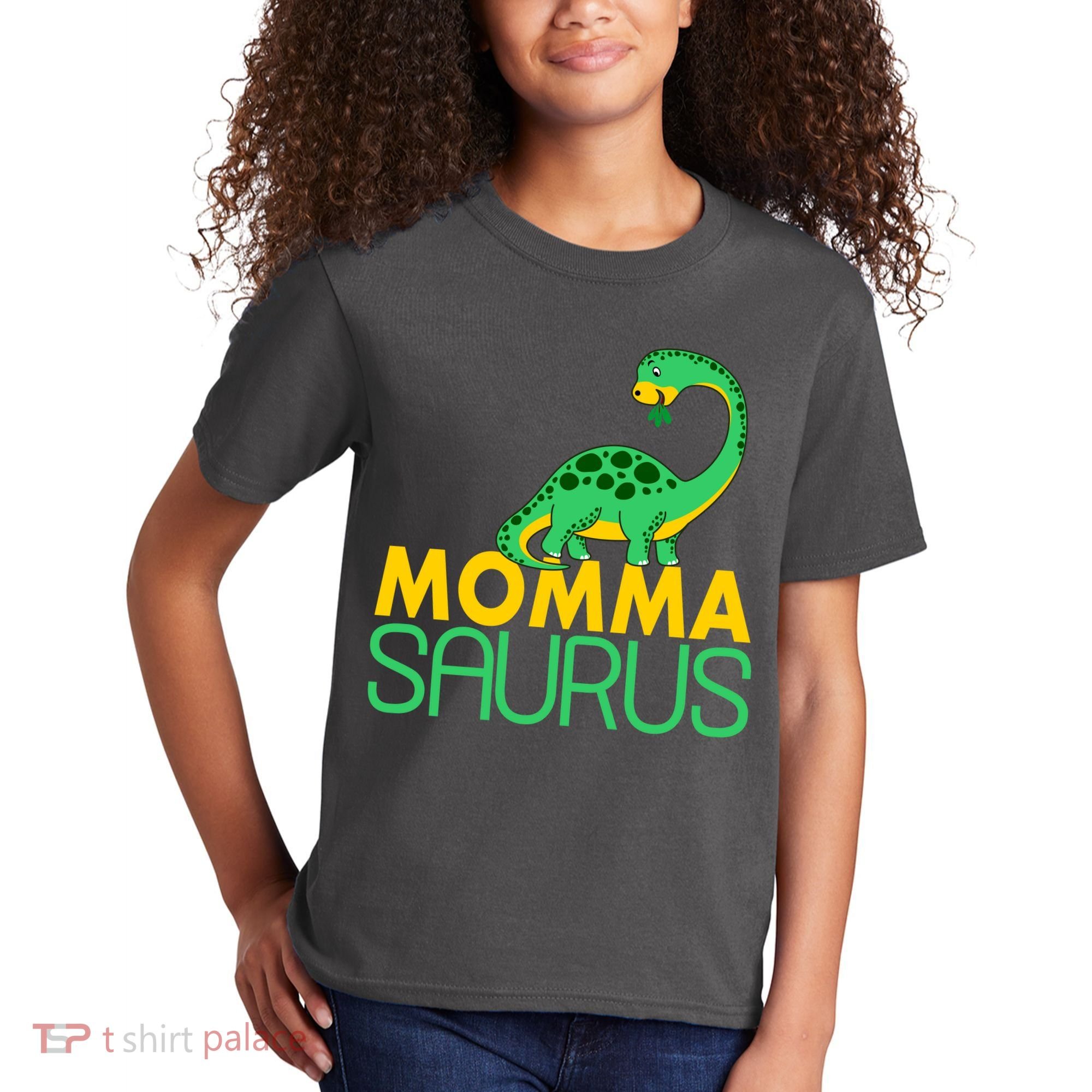 Momma Saurus Mommasaurus Dinosaur Cute Mom Kids T-Shirt