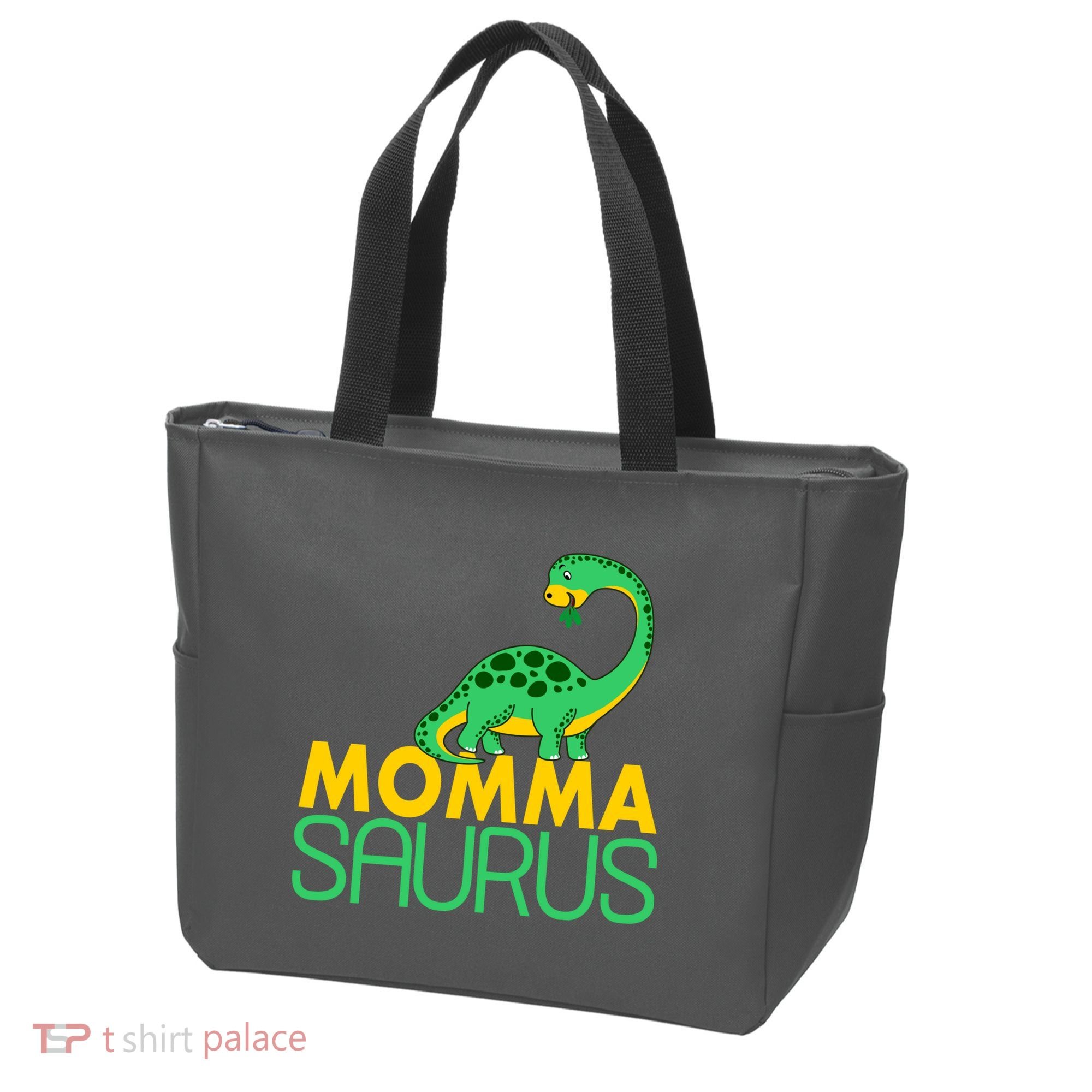 Momma Saurus Mommasaurus Dinosaur Cute Mom Tote Bag