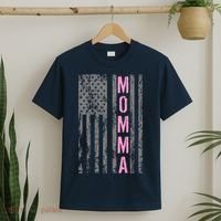 Momma Vintage USA Flag T-Shirt thumb 2