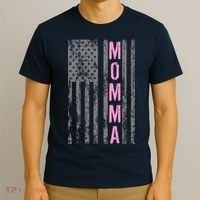 Momma Vintage USA Flag T-Shirt thumb 3