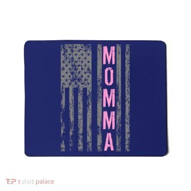 Momma Vintage USA Flag Mousepad