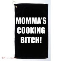 Momma's Cooking Bitch Golf Towel thumb 0