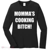 Momma's Cooking Bitch Women's Long Sleeve Shirt thumb 0