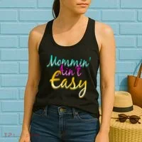 Mommin Ain't Easy Women's Tank Top thumb 2