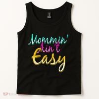 Mommin Ain't Easy Tank Top thumb 2