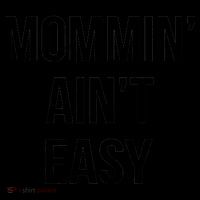 Mommin' Ain't Easy Bold Text Coffee Mug thumb 5