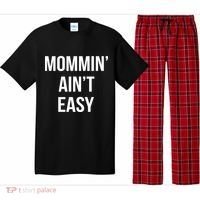 Mommin' Ain't Easy Bold Text Pajama Set thumb 0