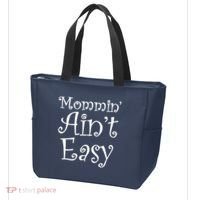 Mommin' Ain't Easy Mom Tote Bag thumb 3