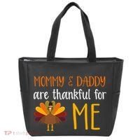 Mommy And Daddy Are Thankful For ME Tote Bag thumb 0
