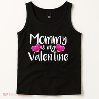 Mommy Is My Valentine Tank Top thumb 2