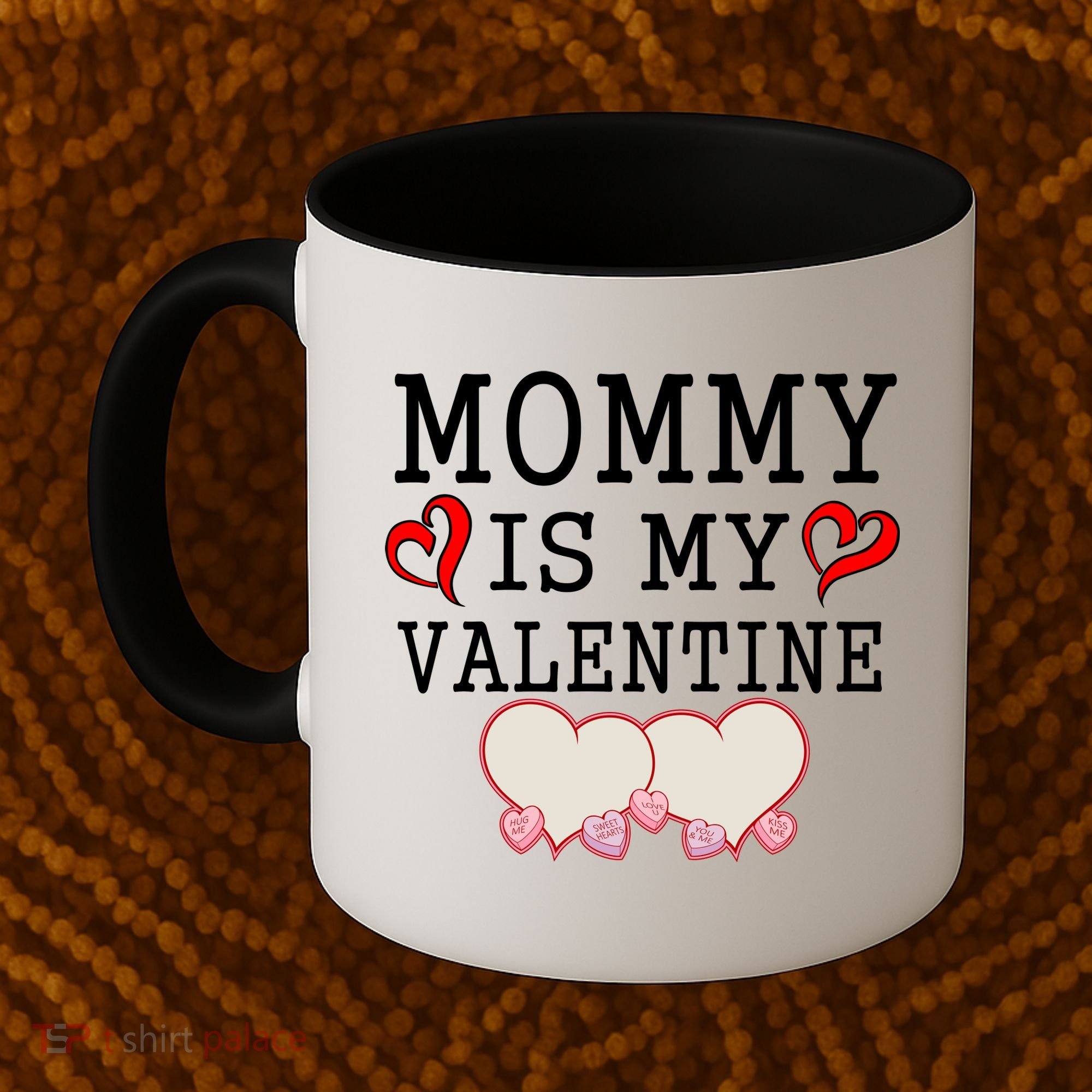 Mommy Is My Valentine Gift For Little Boy Coffee Mug