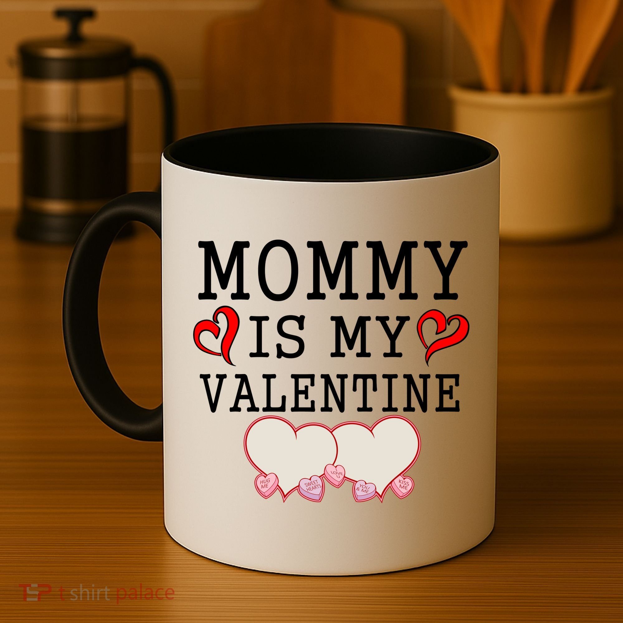 Mommy Is My Valentine Gift For Little Boy Coffee Mug
