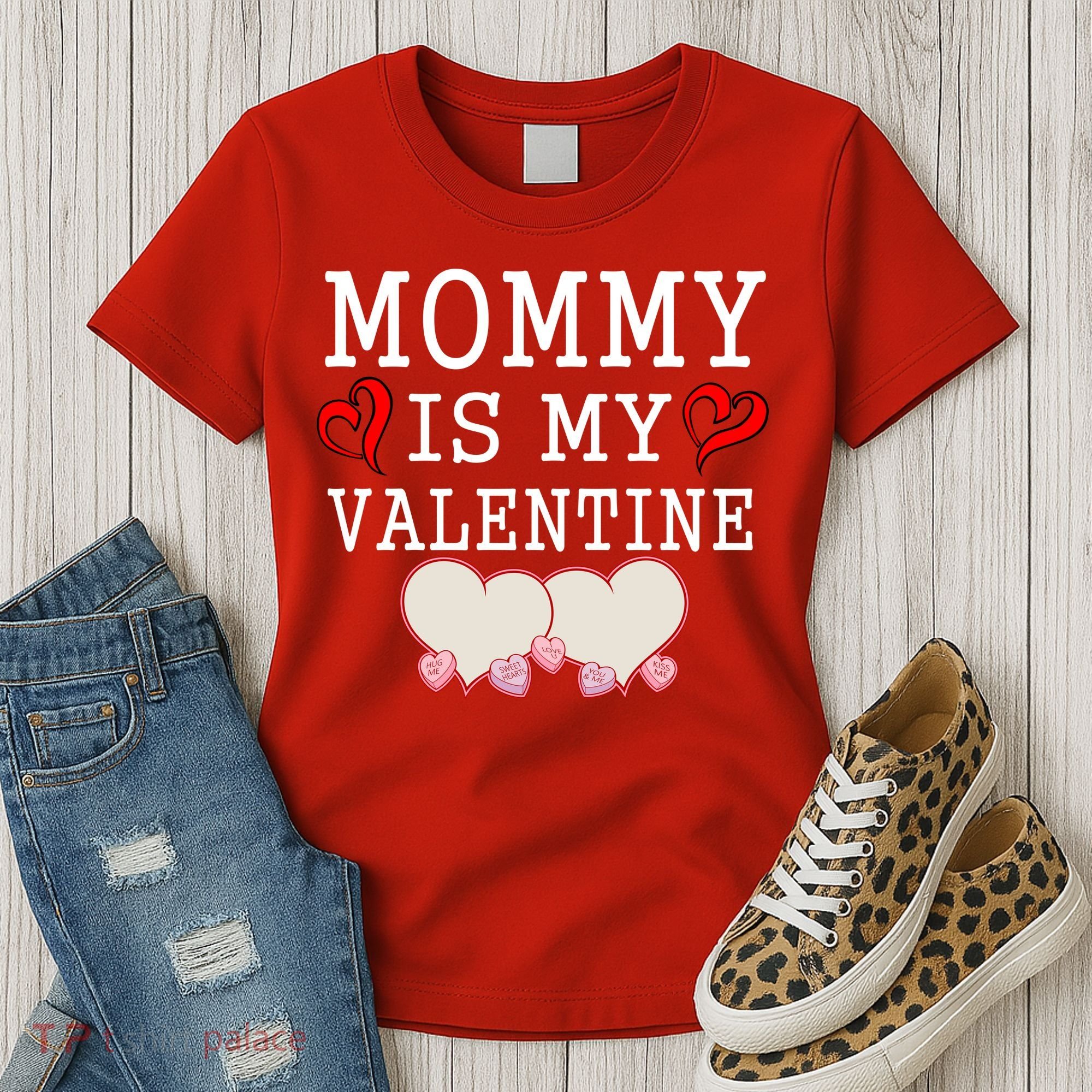 Mommy Is My Valentine Gift For Little Boy Women's T-Shirt
