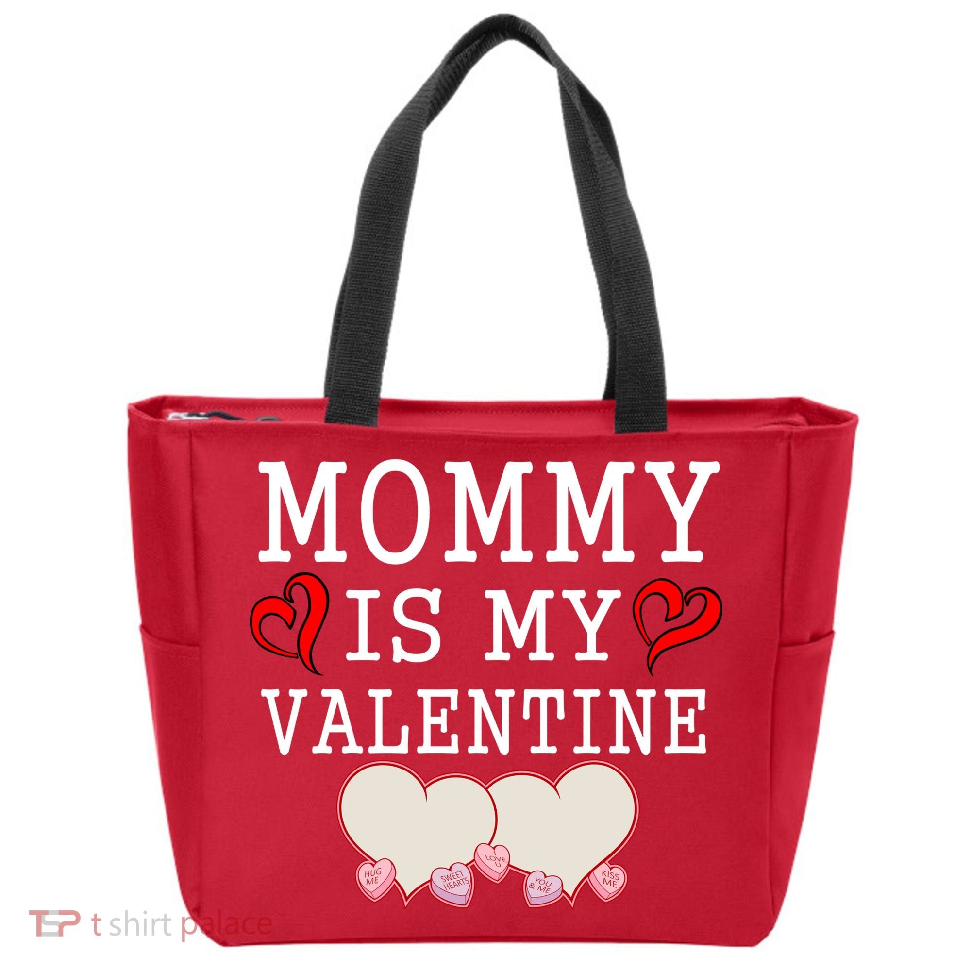 Mommy Is My Valentine Gift For Little Boy Tote Bag