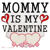 Mommy Is My Valentine Gift For Little Boy Ceramic Ornament thumb 2