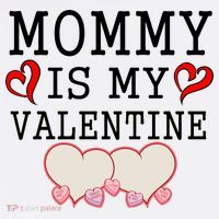 Mommy Is My Valentine Gift For Little Boy Garment-Dyed Sweatshirt thumb 2