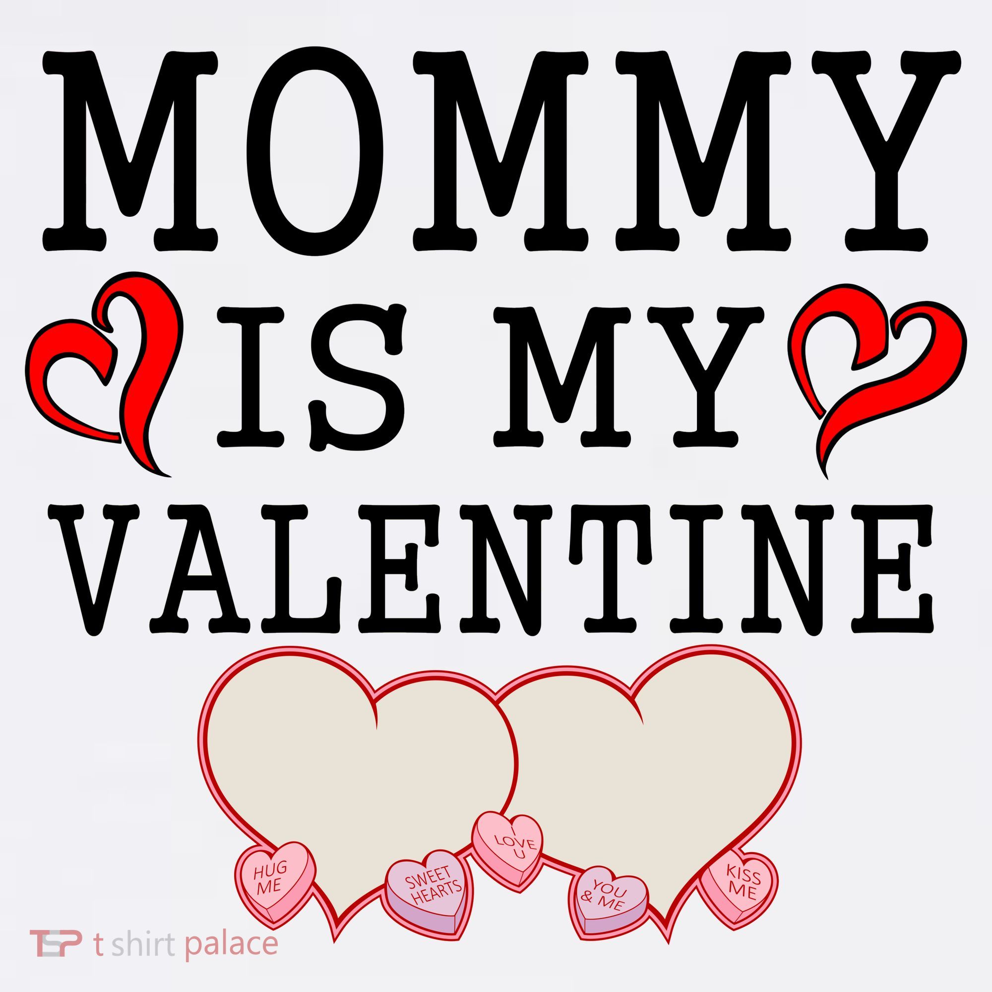 Mommy Is My Valentine Gift For Little Boy Garment-Dyed Sweatshirt
