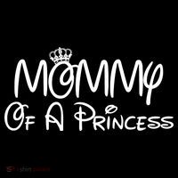 Mommy Of A Princess Ornament thumb 1