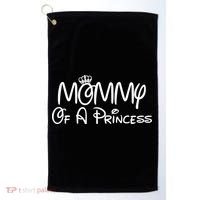 Mommy Of A Princess Golf Towel thumb 0