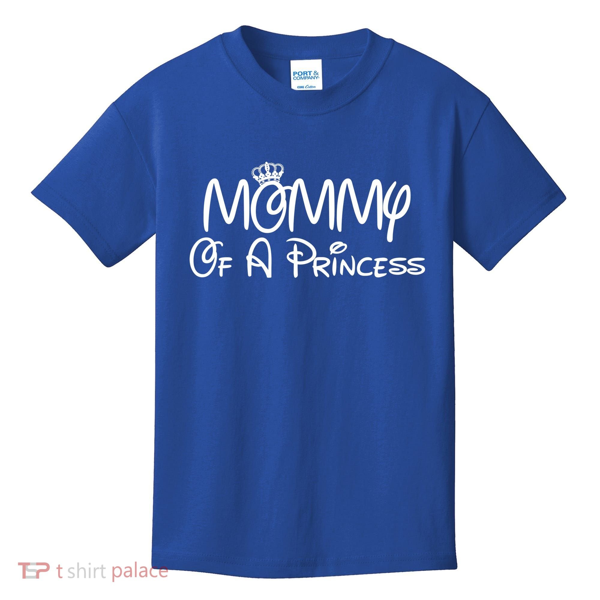 Mommy Of A Princess Kids T-Shirt