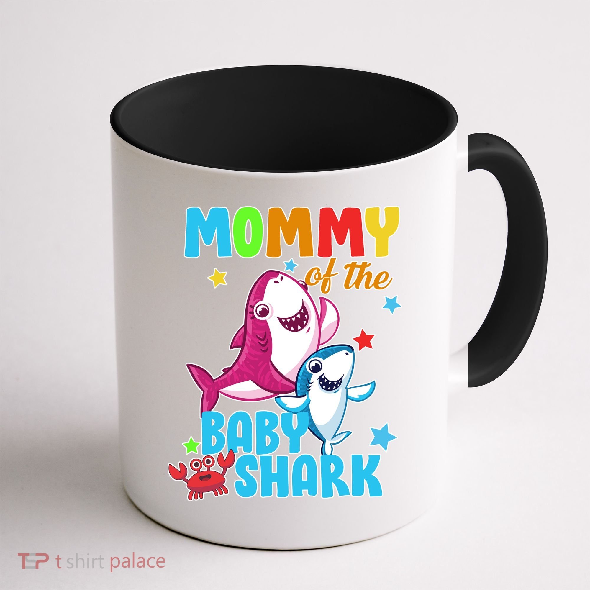 Mommy Of The Baby Shark Coffee Mug