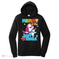 Mommy Of The Baby Shark Women's Hoodie thumb 0