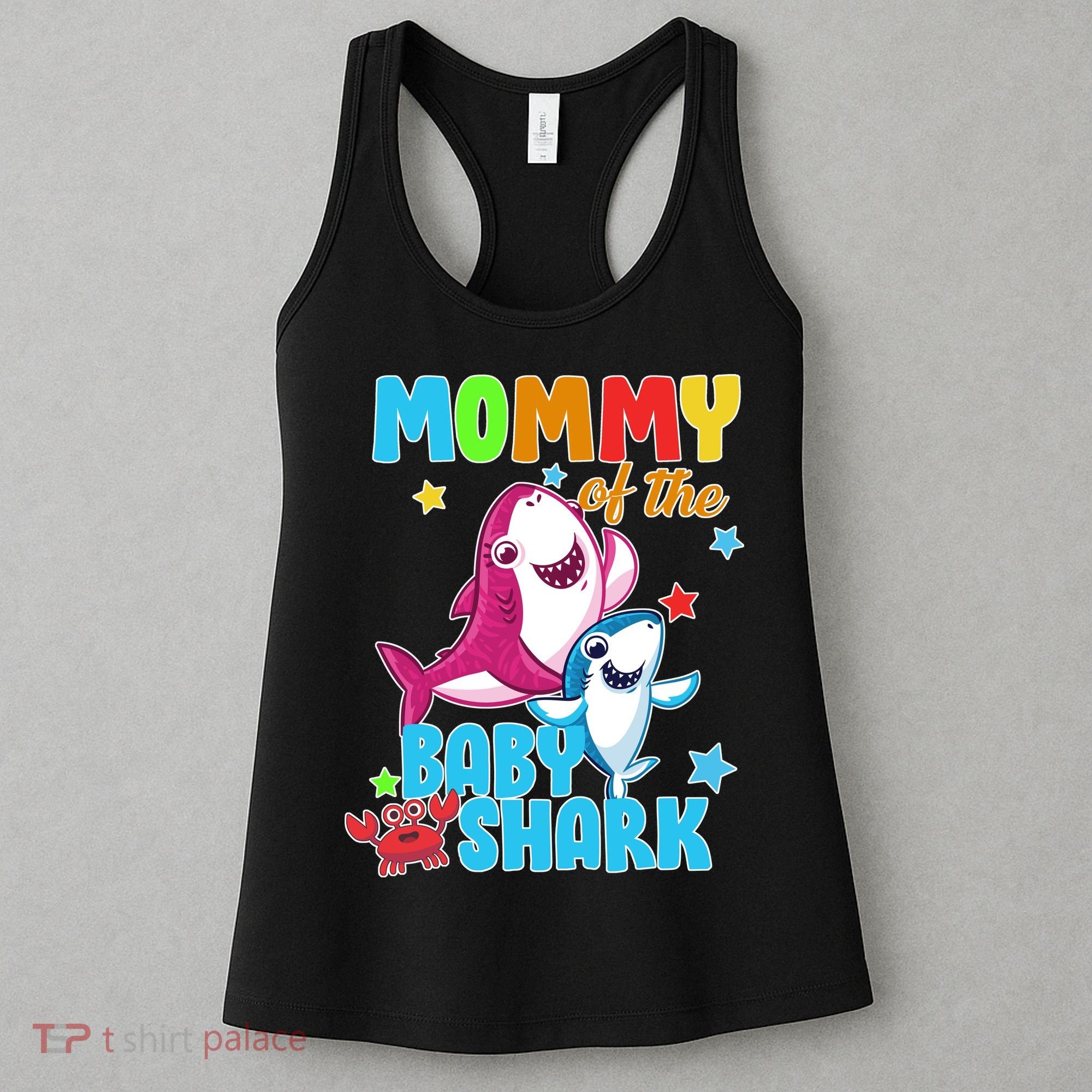 Mommy Of The Baby Shark Women's Tank Top