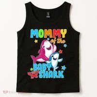 Mommy Of The Baby Shark Tank Top thumb 2