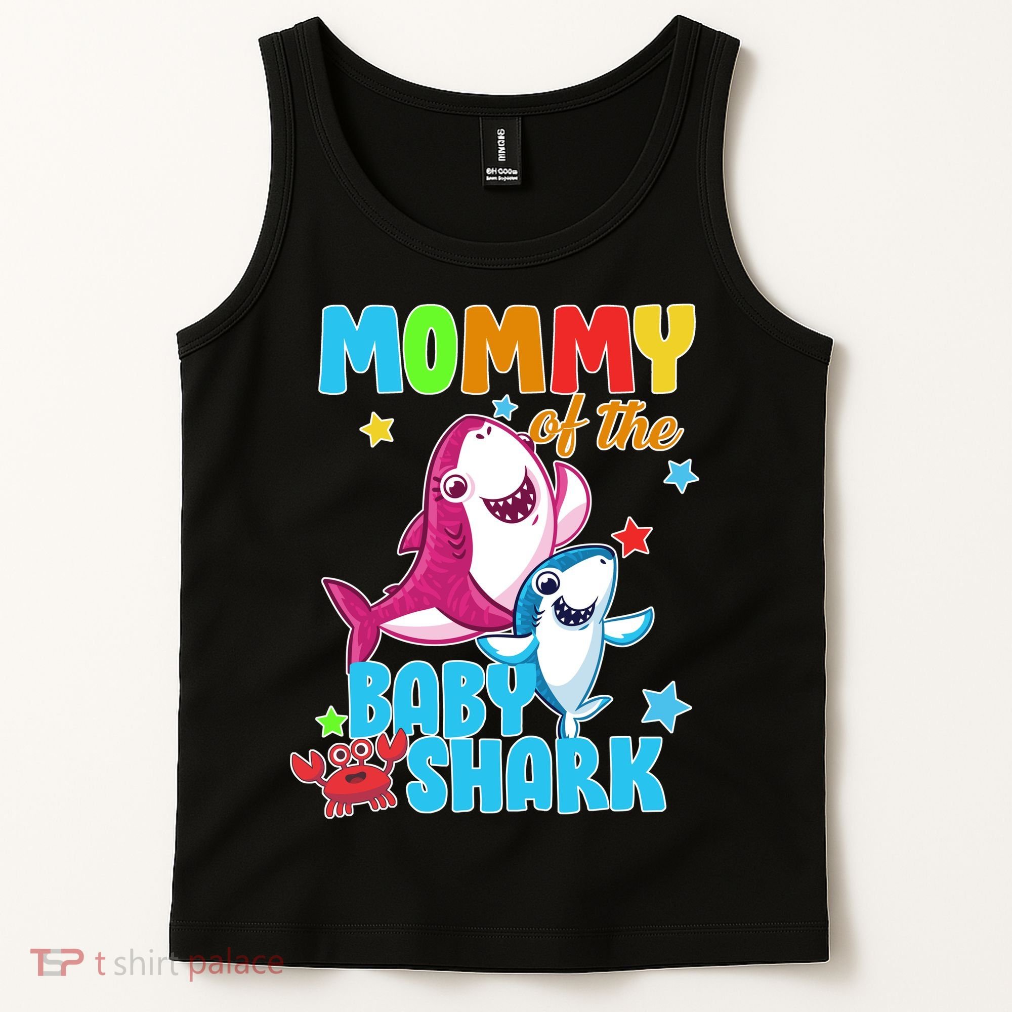 Mommy Of The Baby Shark Tank Top