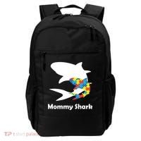 Mommy Shark Autism Awareness  Backpack thumb 0