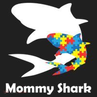 Mommy Shark Autism Awareness  Tumbler thumb 3
