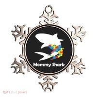 Mommy Shark Autism Awareness  Ornament thumb 0