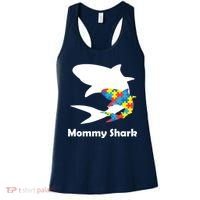 Mommy Shark Autism Awareness  Women's Tank Top thumb 0