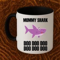 Mommy Shark Doo Coffee Mug thumb 2