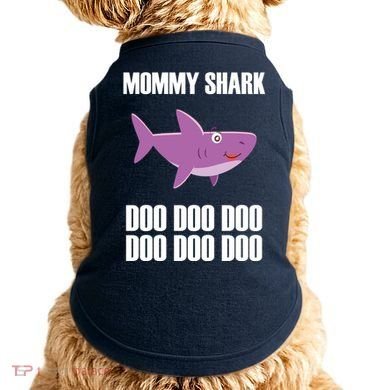 Mommy Shark Doo Doggie Tank