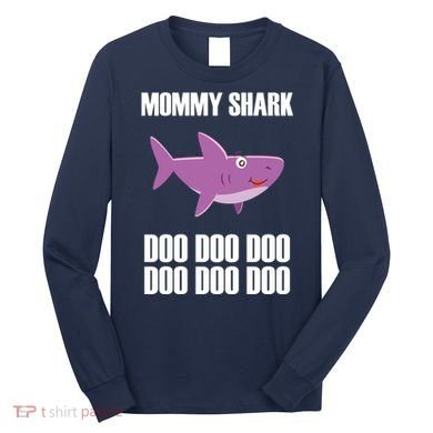 Mommy Shark Doo Long Sleeve Shirt