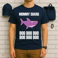 Mommy Shark Doo T-Shirt thumb 6