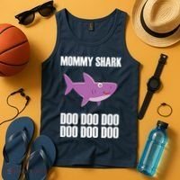 Mommy Shark Doo Tank Top thumb 4