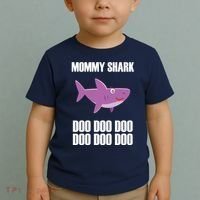 Mommy Shark Doo Toddler T-Shirt thumb 2
