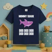 Mommy Shark Doo Toddler T-Shirt thumb 3