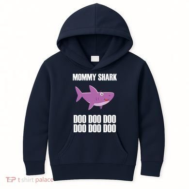 Mommy Shark Doo Kids Hoodie