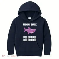 Mommy Shark Doo Kids Hoodie thumb 0