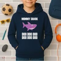 Mommy Shark Doo Kids Hoodie thumb 2