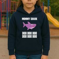 Mommy Shark Doo Kids Hoodie thumb 3