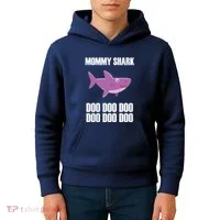 Mommy Shark Doo Kids Hoodie thumb 4