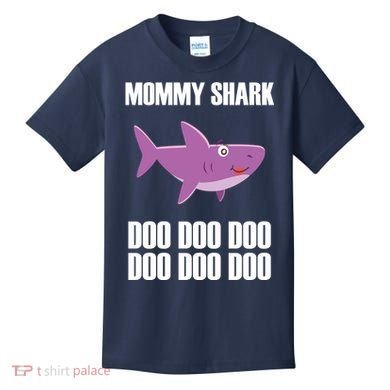 Mommy Shark Doo Kids T-Shirt