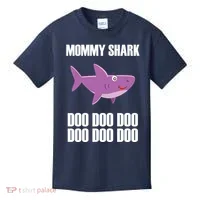 Mommy Shark Doo Kids T-Shirt thumb 0